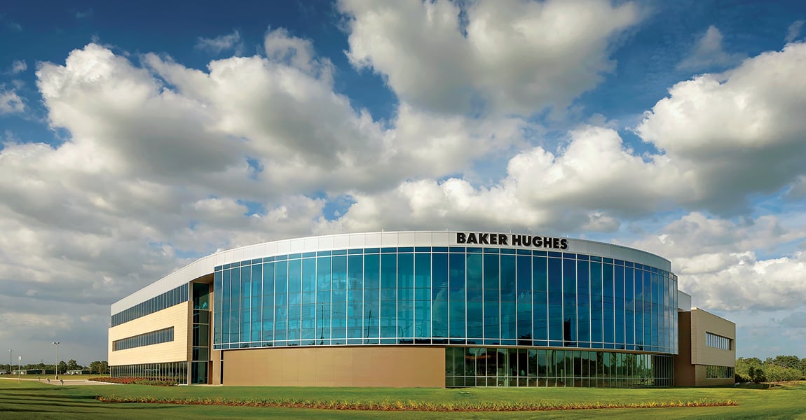 Baker Hughes | Houston, TX using Vistacool® Pacifica® Glass, Solarban® 60 Glass, Solarban® 70 Glass